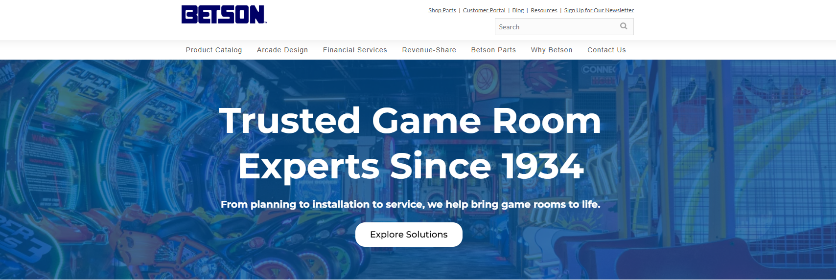 Betson Enterprises USA arcade machine supplier