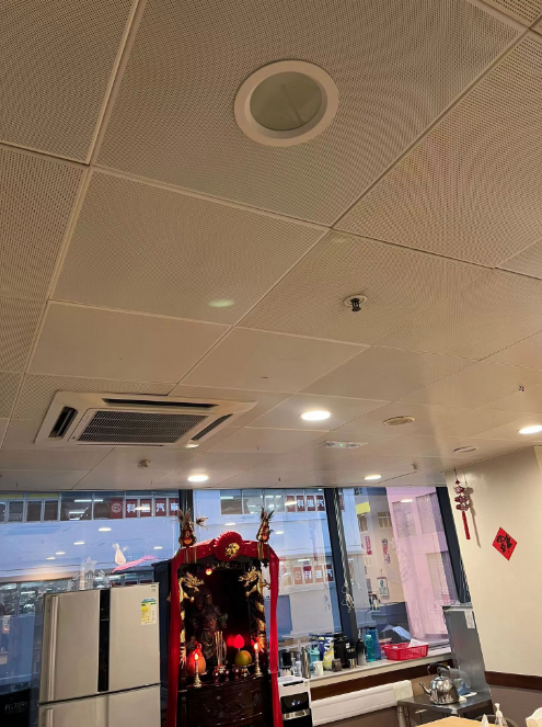 LED Downlight enhancing indoor lighting at Mong Kok Ambulance Depot
