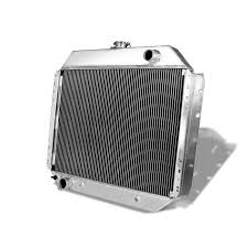 68-79 Ford F150 100 F250 Pickup Dual Core Aluminum Racing 2-Row Cooling Radiator