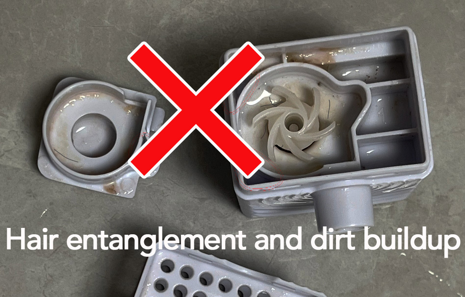 Replacement Pump for Pet Water Fountain Gets Clogged