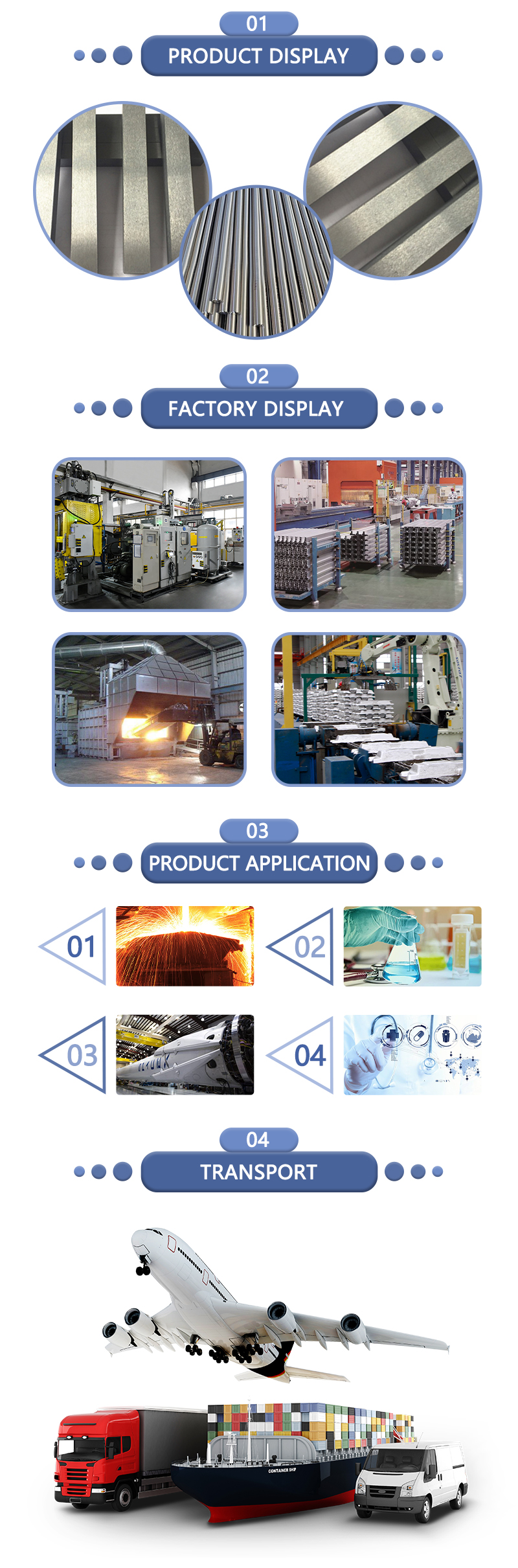 Vanadium rod/bar