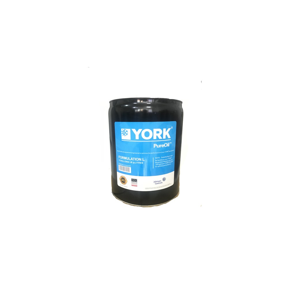 YORK L refrigeration oil product container