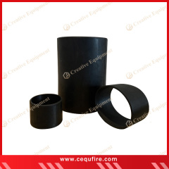 Rubber sleeve for pipe joint protection in fire protection systems