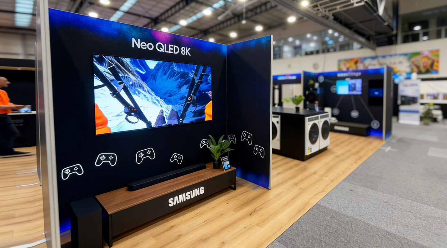 trade show exhibition light box