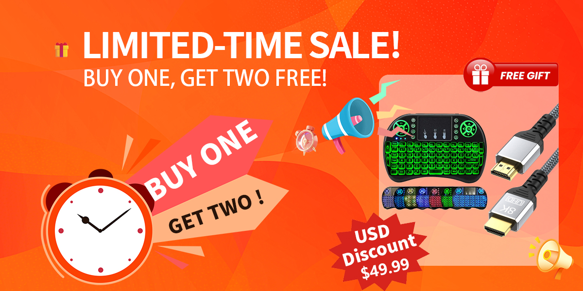 Buy ONE GetMax G12, Get TWO Extra Gift FREE.