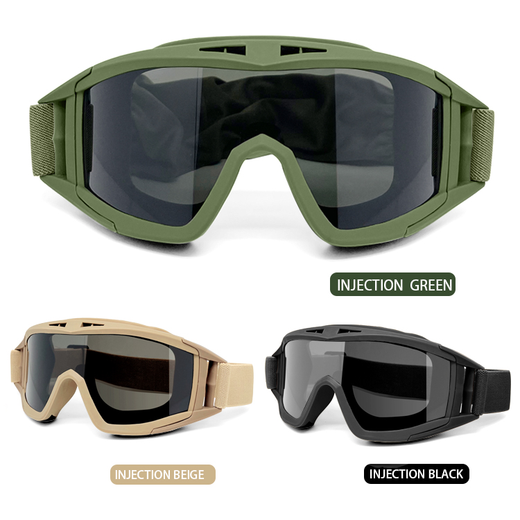 Wholesale Outdoor Sports Safety Protection Military Glasses Tactical Goggles