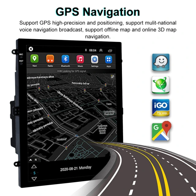 Car DVD UI and Interface Details