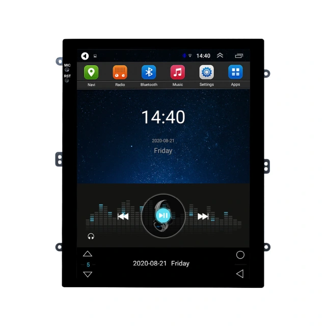 9.7 Inch Universal Vertical Touch Screen Android Car Radio