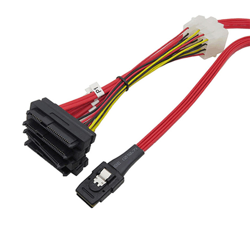 MINISAS SFF8087 TO 4*SAS SFF8482