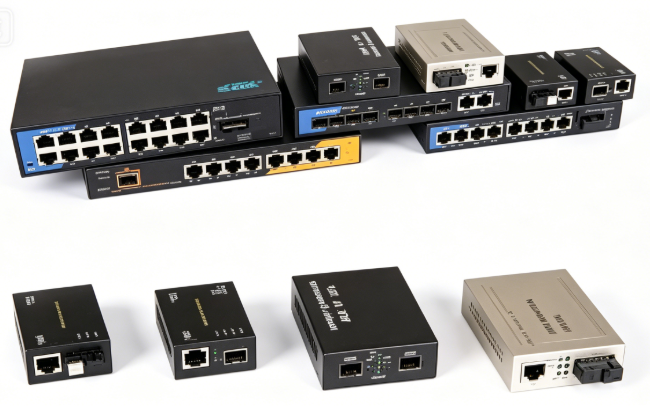 Differences Between SC, ST, and SFP Fiber Optic Media Converters