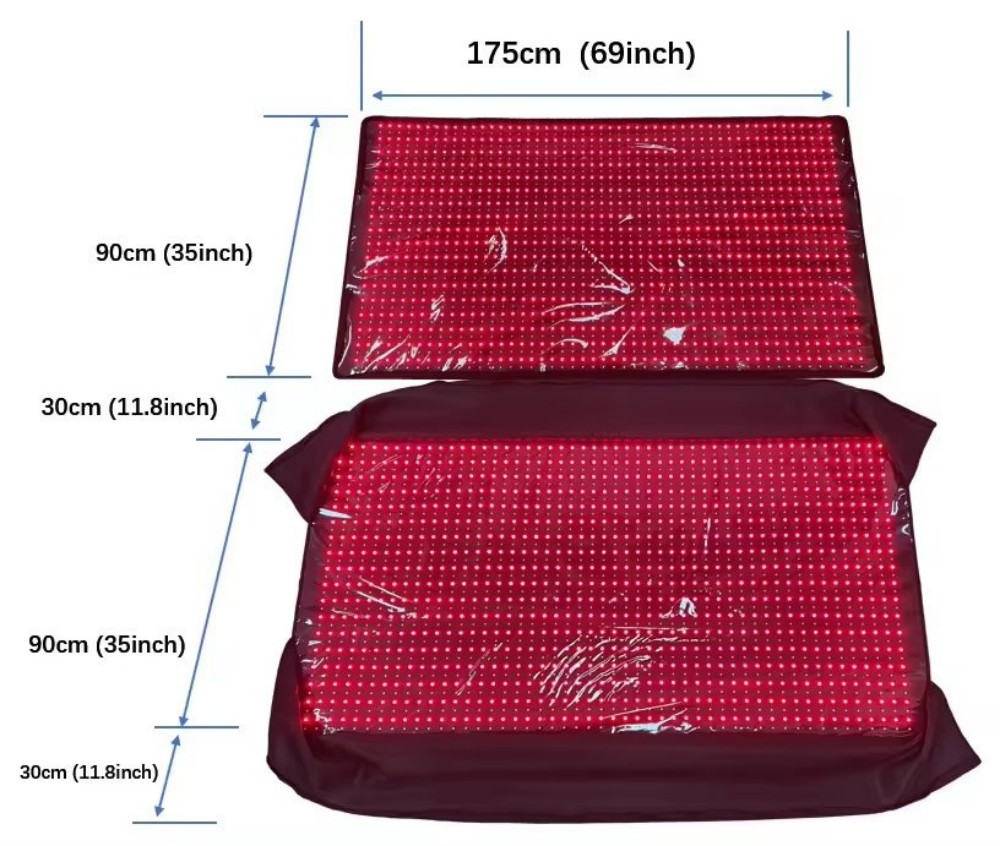 Red Light Therapy Mat True 360° Full-Body Coverage