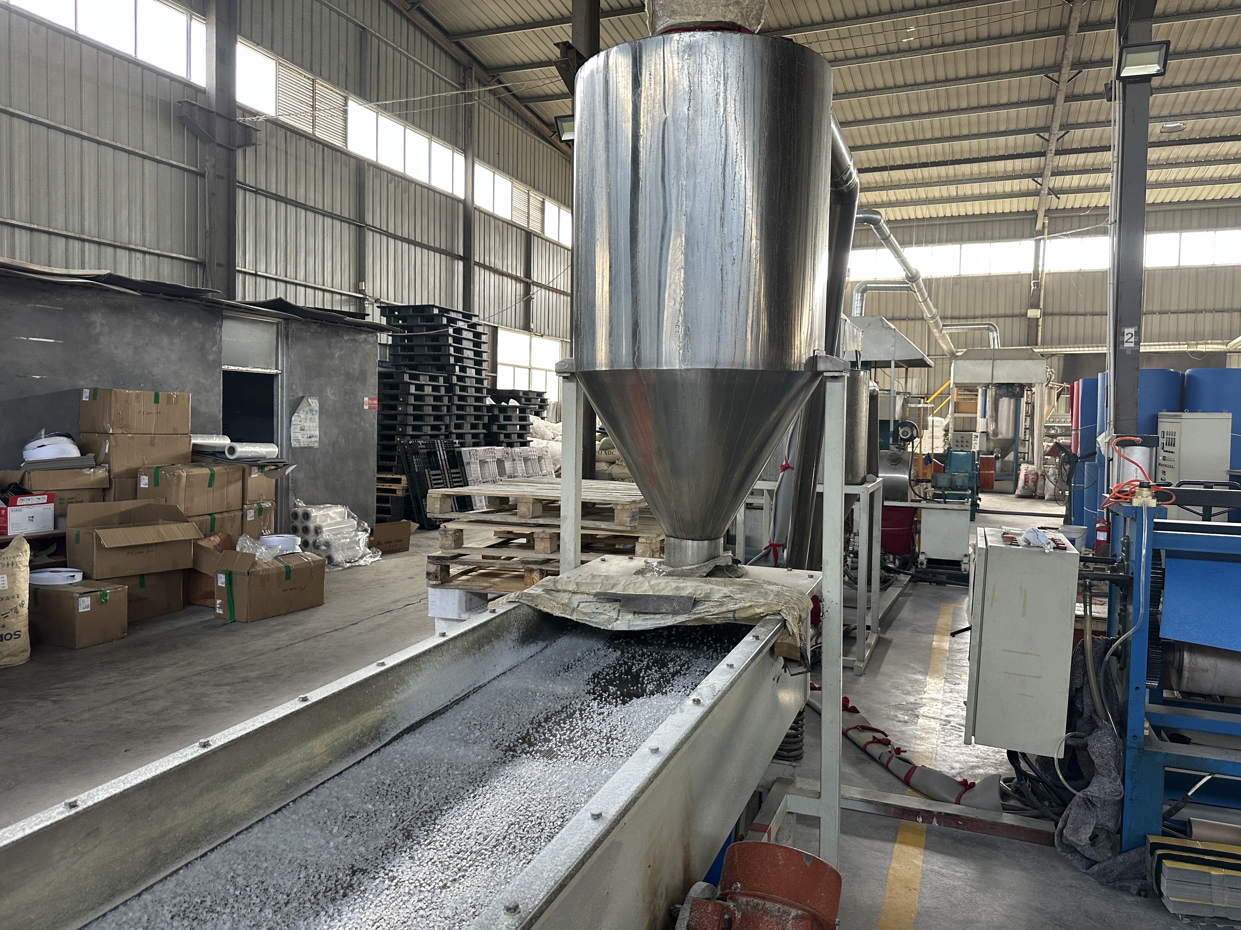 Raw material processing