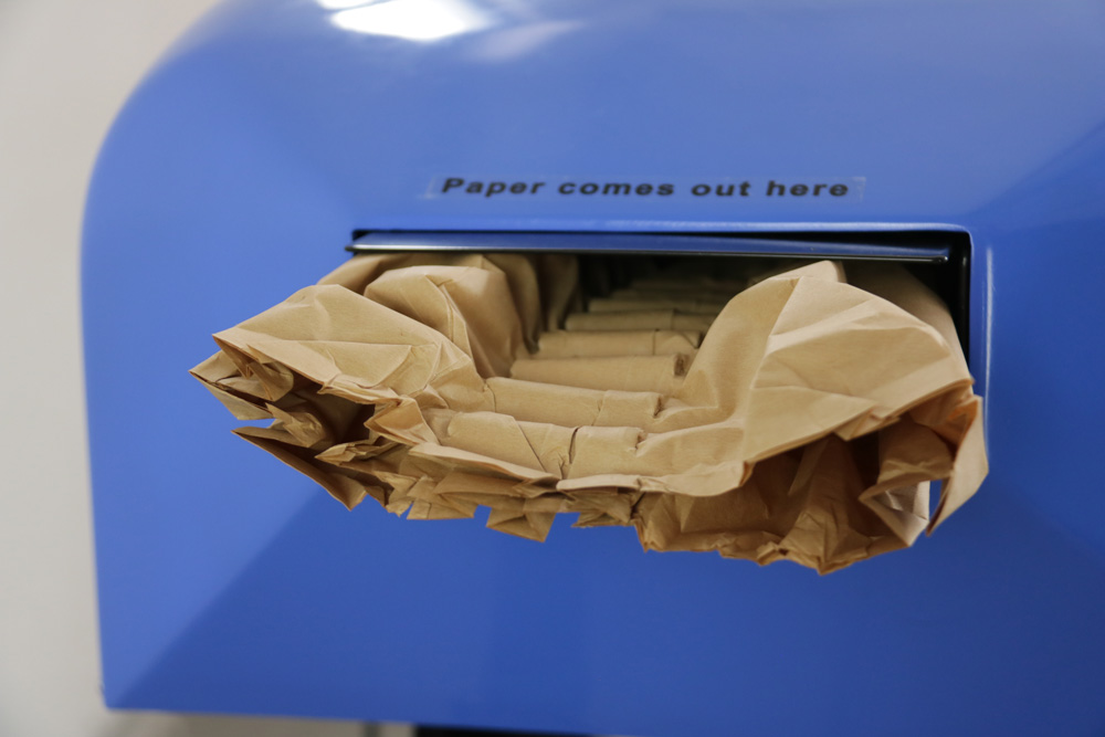 Ameson PaperEZ SmartCushion paper cushion machine for industrial bracing