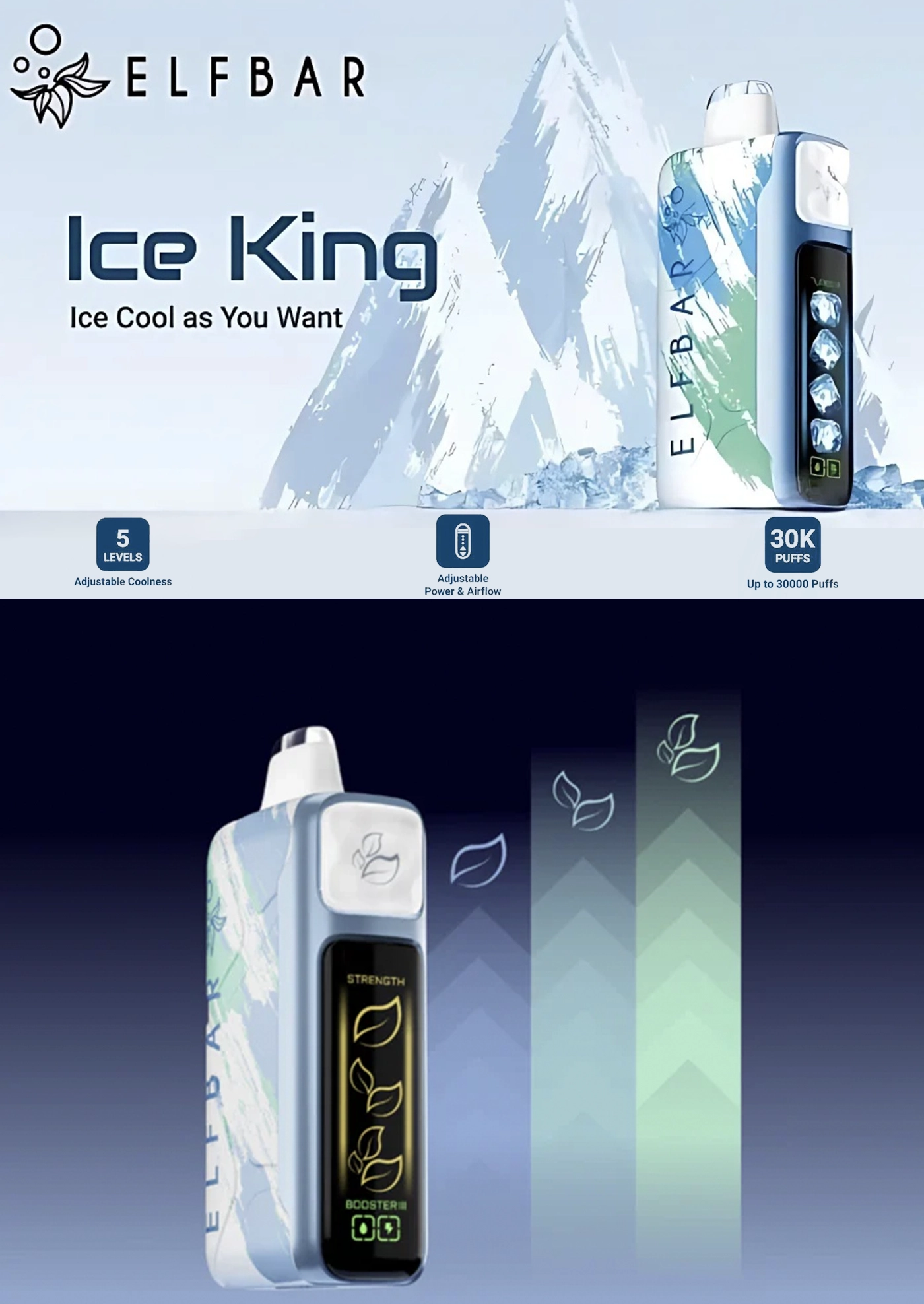 Elf Bar Ice King 40000 Details