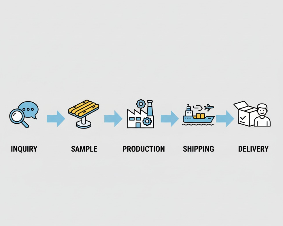 Streamlined process for B2B inflatable dock bulk orders