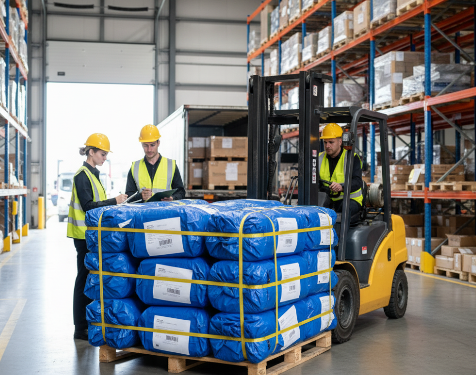 Bulk order logistics for inflatable platforms in B2B procurement