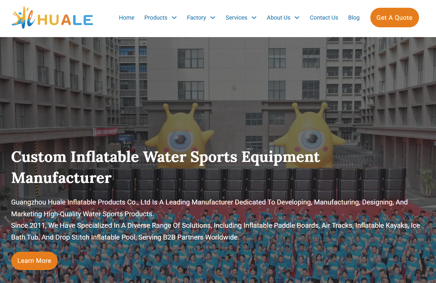 3. Guangzhou Huale Inflatable Products Co., Ltd.