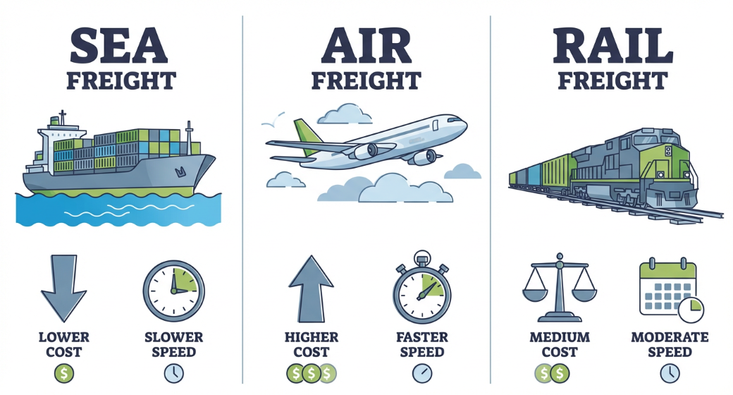 shipping methods for importing inflatable gymnastics mats from China
