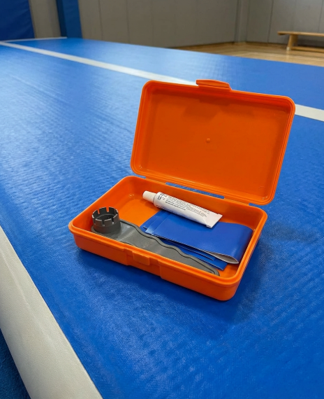 repair kit and warranty for inflatable gymnastics mats