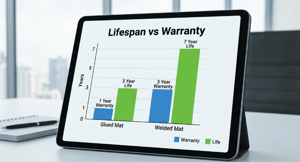 warranty period comparison for inflatable mats