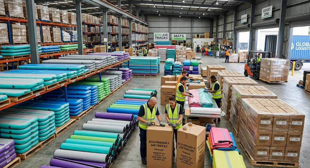 eco friendly inflatable air tracks bulk production warehouse customization options