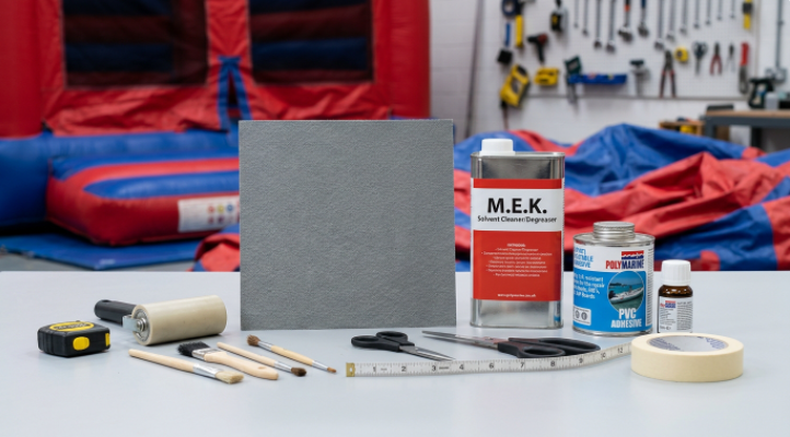 commercial drop stitch pool pvc repair and maintenance kit