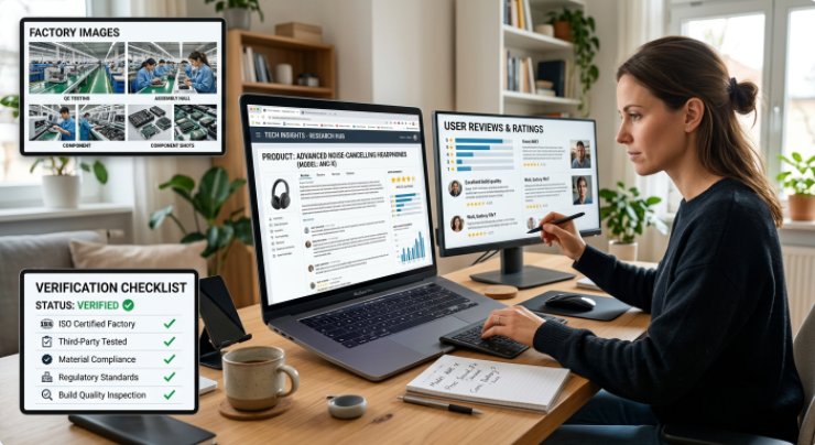 Checking inflatable dock supplier reputation through reviews and verification