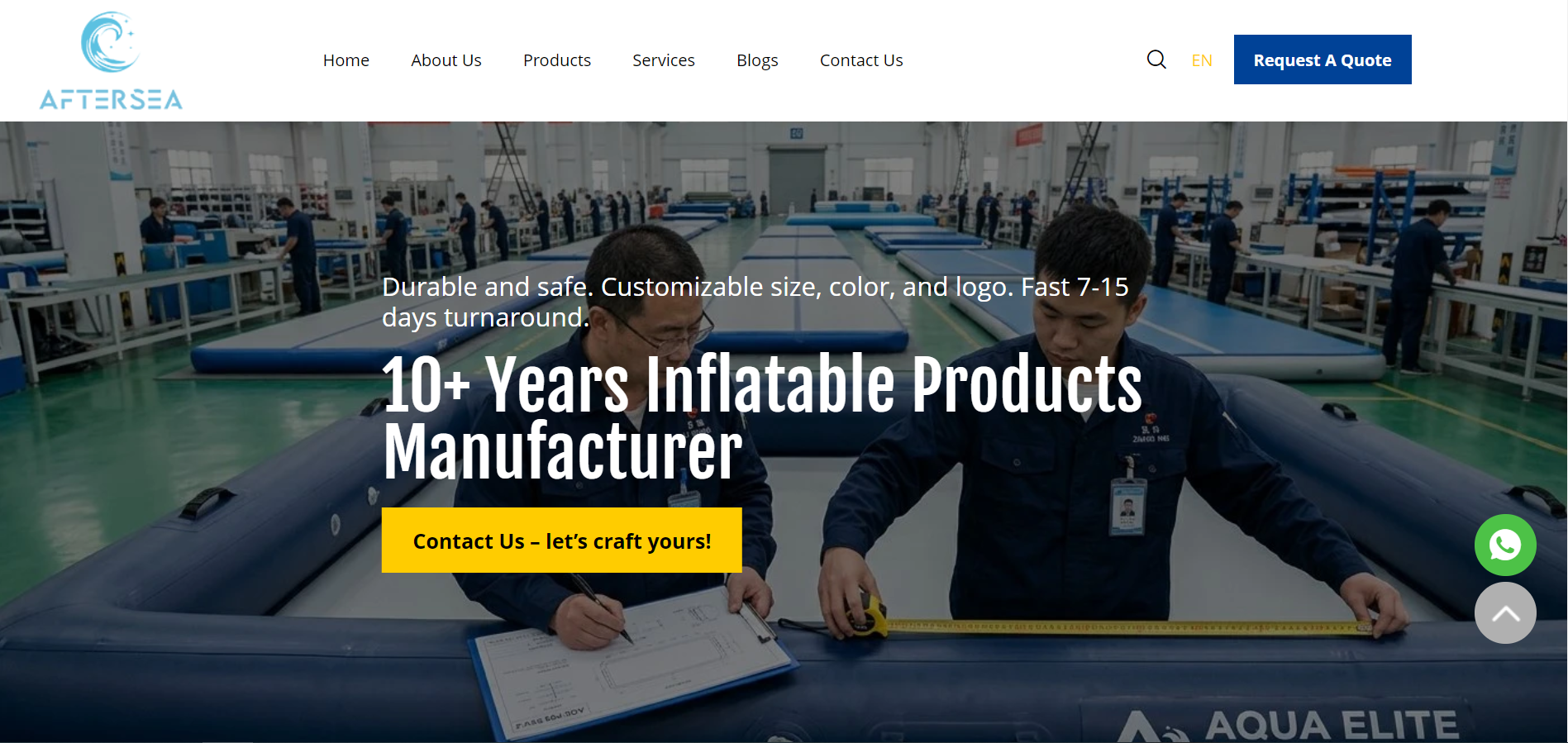 Aftersea.net website