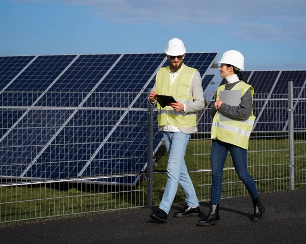 Agrivoltaic Structure Installation Site
