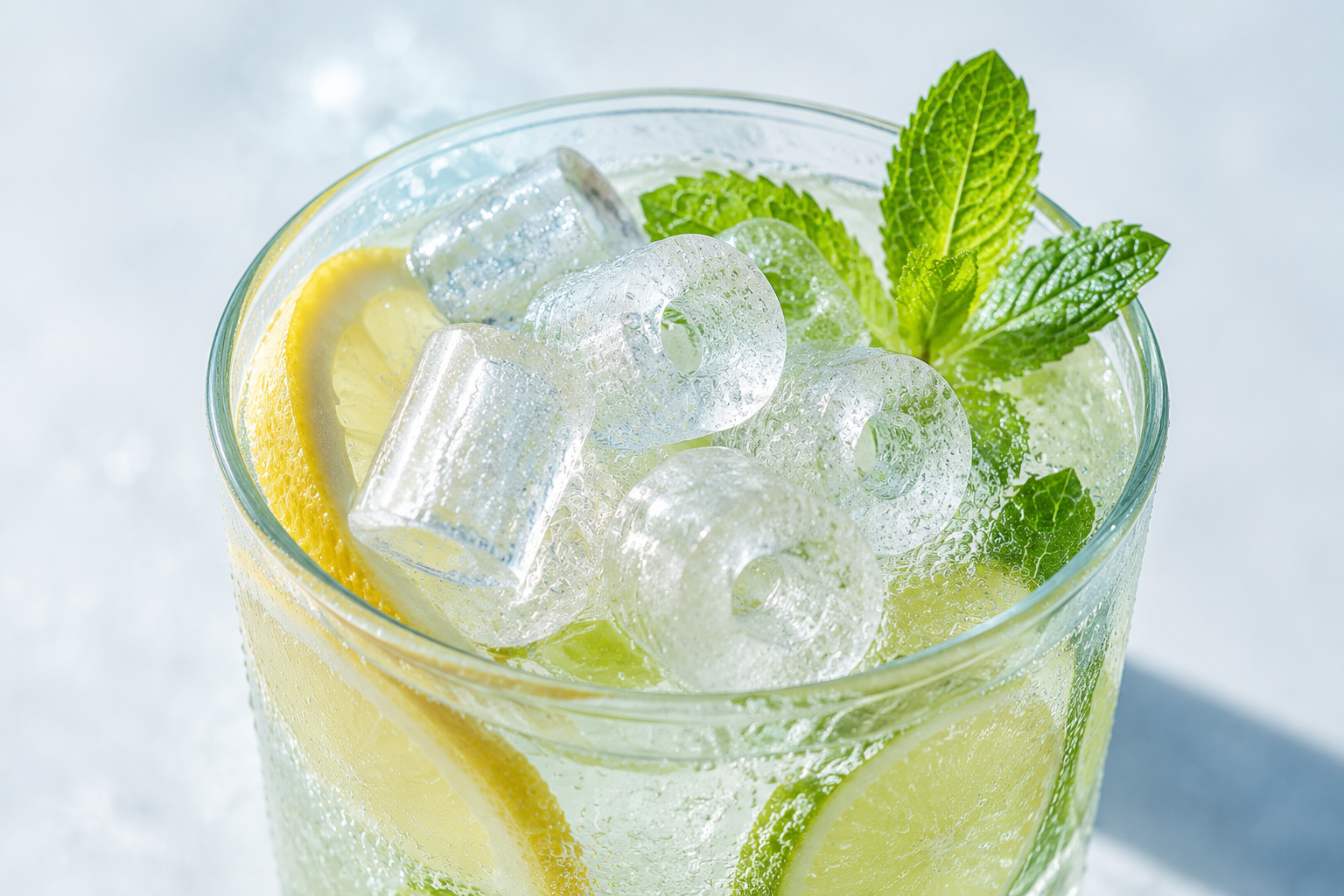 Premium Focusun edible ice handled through automated hoppers and weighing protocols to ensure non-toxic food contact safety.
