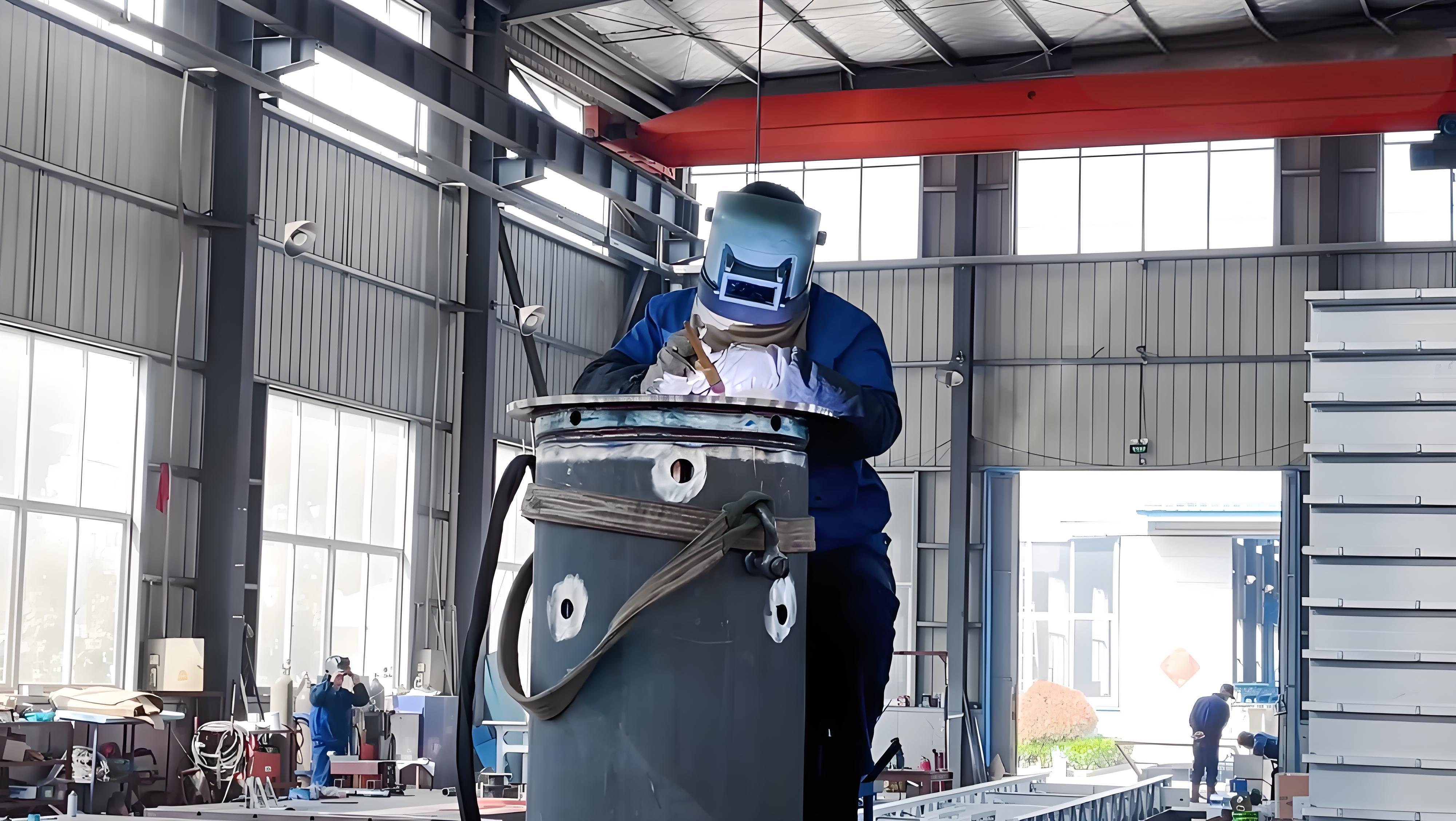 Technician checking commercial ice machine molds for scale buildup