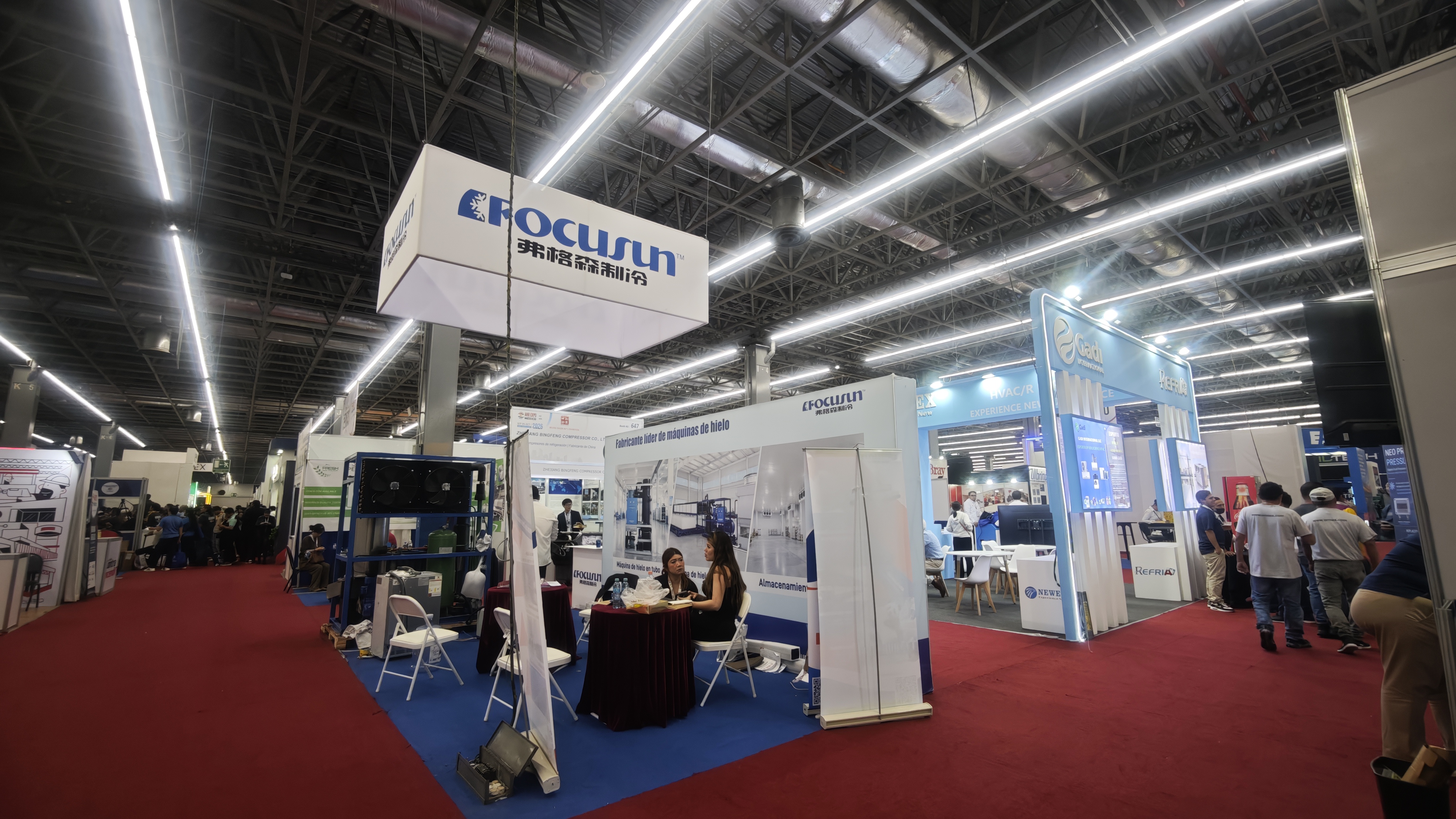 Focusun Booth 648 at AHR Expo México 2026