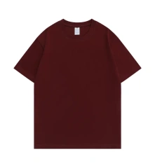 NEWMI 230g 100% Cotton T-Shirt Men Slightly Dropped Shoulder Crew Neck Casual Basic Tee Heavyweight Tops