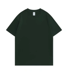 NEWMI 230g 100% Cotton T-Shirt Men Slightly Dropped Shoulder Crew Neck Casual Basic Tee Heavyweight Tops