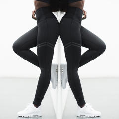 Striped Stretch Yoga Pants Fitness Leggings Sport Capris PQYS7026A