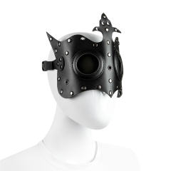 Halloween Cosplay PU Mask Bar Punk Party Easter Mask PQPBM021