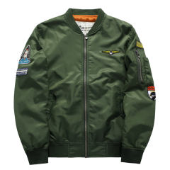 Autumn Men's Casual Stand Collar Jacket Bomber Sports Jackets PQ1616A