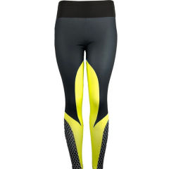 Female Fitness Capris Print Sport Leggings High Waist Yoga Pants PQHY06E