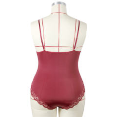Sexy Lace Bodysuit Spaghetti Strap Teddies Lingerie For Women PQ7835B