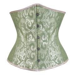 Red Classic Court Girdle Bridal Corset Women Underbust Corselet PQ537A