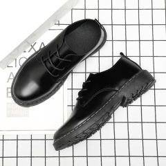Men Faux Leather Shoes Wetlook PU Casual Shoes PQKZ007