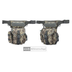 ACU Tactical Waist Packs Drop Leg Bag for Men Ourdoor Backpacks PQ1003A
