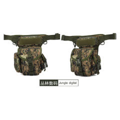 ACU Tactical Waist Packs Drop Leg Bag for Men Ourdoor Backpacks PQ1003A