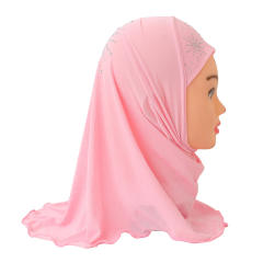 Wholesale Children Middle East Kerchief Kid Ethnic Ice Silk Scarf PQH042