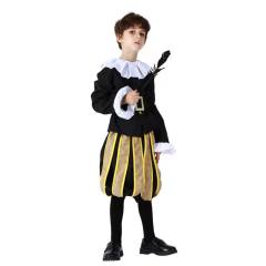 European Royal Family Prince Costume Knight Clothing Cavalier Uniform PQ81311