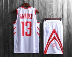 Adult Huston Rockets Basketball Fan Apparel Kits James Harden Basketball Jersey PQJH098
