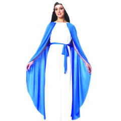 Halloween Blessed Virgin Mary Fancy Dress Carnival Costume For Women PQ5730B