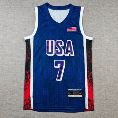 United States basketball team Jersey for the 2024 Paris Olympics Basketball Kits PQ-US030