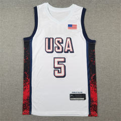 United States basketball team Jersey for the 2024 Paris Olympics Basketball Kits PQ-US030