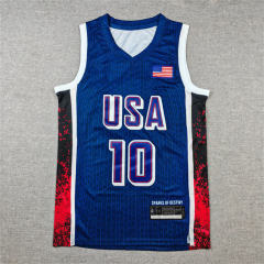 United States basketball team Jersey for the 2024 Paris Olympics Basketball Kits PQ-US030